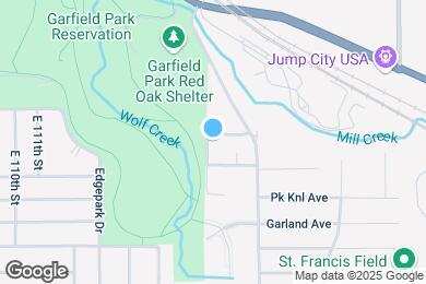 Map image of the property - The Oaks at Margurite