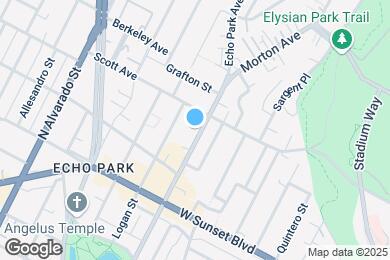 Map image of the property - 1453 Echo Park Avenue