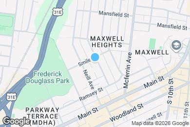 Map image of the property - 206 N 9th St