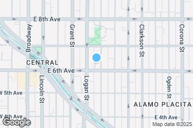Map image of the property - 625 Pennsylvania St