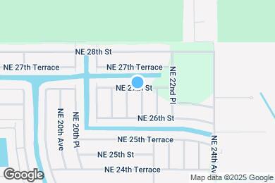 Map image of the property - 2624 NE 21st Ct