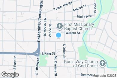 Map image of the property - 804 E Caswell St