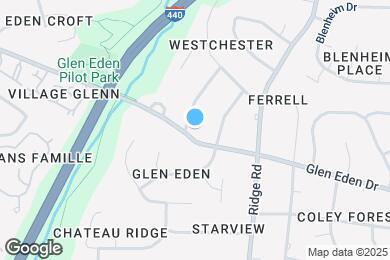 Map image of the property - 1208 Glen Eden Dr