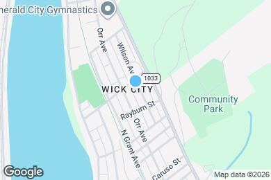 Map image of the property - 1033 Wilson Ave