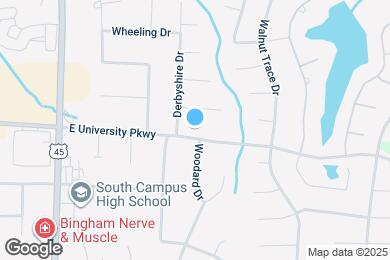 Map image of the property - 141 E University Pky