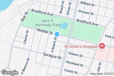 Map image of the property - 412 S Beach St
