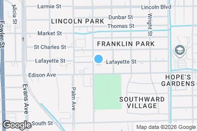 Map image of the property - 2914 Lafayette St