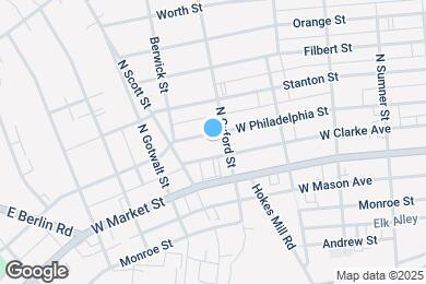 Map image of the property - 2008 W Philadelphia St