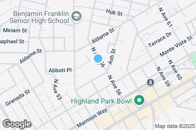 Map image of the property - Franklin Apartments