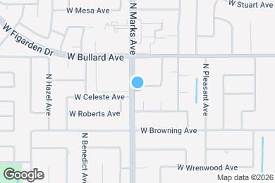 Map image of the property - 2803 W Celeste Ave