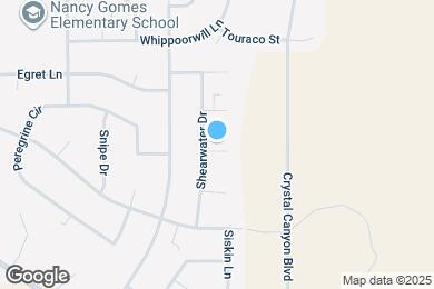 Map image of the property - 3815 Petrel Ct
