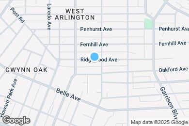 Map image of the property - 4209 Ridgewood Ave