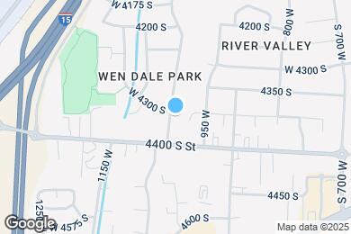 Map image of the property - 4372 S 1000 W