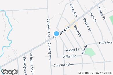 Map image of the property - 288 Genesee St