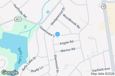 Map image of the property - 411 Greenview Dr