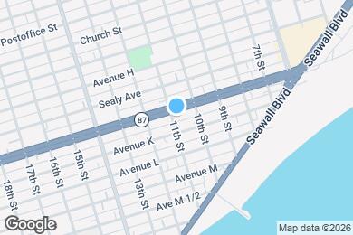 Map image of the property - 1002 11th St
