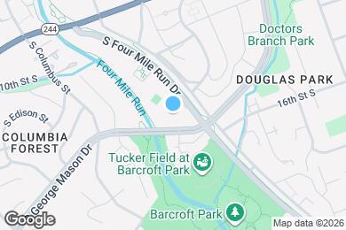 Map image of the property - 1510 S George Mason Dr