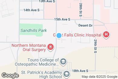 Map image of the property - 1604 Sand Ct