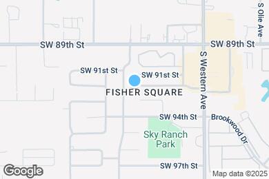 Map image of the property - 1038 SW 92nd St