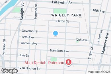 Map image of the property - 113 12th Ave