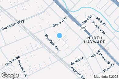 Map image of the property - 21747 Vallejo St