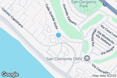 Map image of the property - 2812 Camino Capistrano