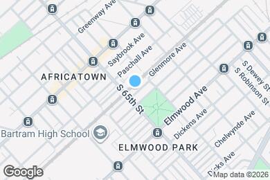 Map image of the property - 6439 Glenmore Ave