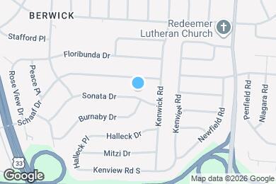 Map image of the property - 2740 Sonata Dr