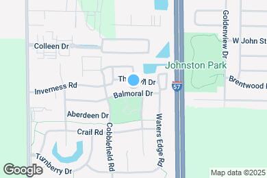 Map image of the property - 3822 Balmoral Dr