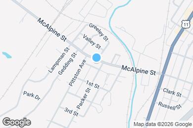 Map image of the property - 620 McAlpine St