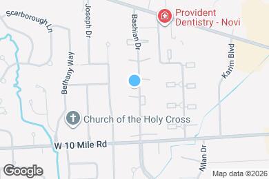 Map image of the property - 24483 Bashian Dr