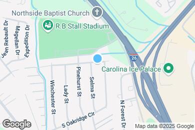 Map image of the property - 2611 N Oakridge Cir