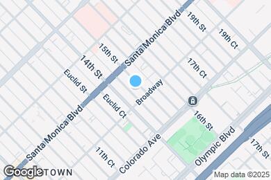 Map image of the property - 1444 15th St