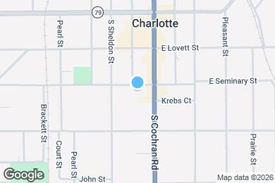 Map image of the property - 121 W Seminary St