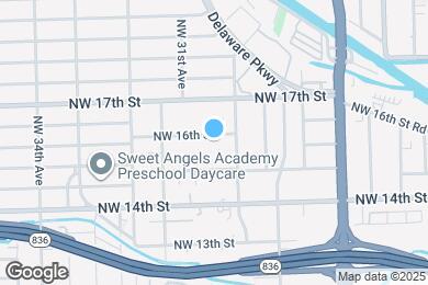 Map image of the property - 3030 NW 16th St