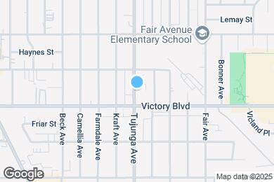 Map image of the property - 6412 1/2 Tujunga Ave