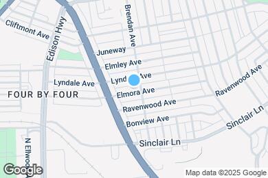 Map image of the property - 3630 Elmora Ave