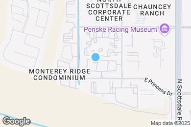 Map image of the property - 6900 E Princess Dr