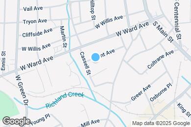 Map image of the property - 531 Flint Ave