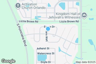 Map image of the property - 2907 Evans Way