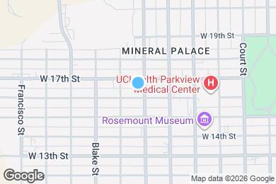 Map image of the property - 707 W 16th St