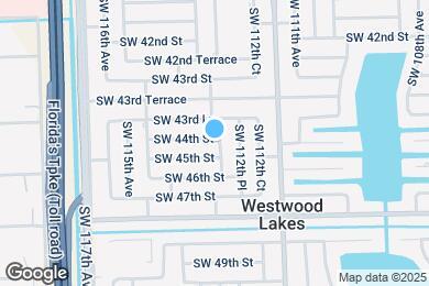 Map image of the property - 11300 SW 44th St