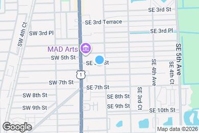 Map image of the property - 36 SE 5th St