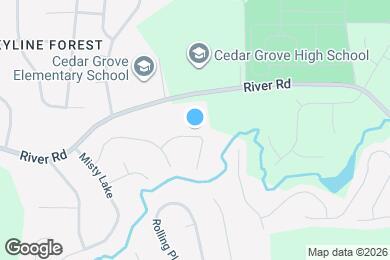 Map image of the property - 3673 Talonega Trail