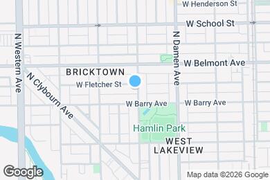 Map image of the property - 2101 W Fletcher St