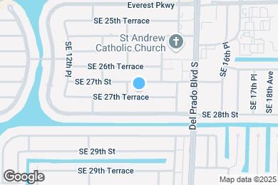 Map image of the property - 1411 SE 27th Terrace