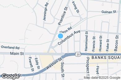 Map image of the property - 81 Columbus Ave