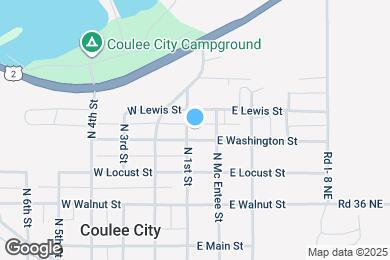 Map image of the property - 106 E Washington St