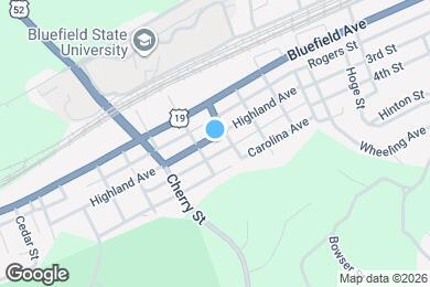 Map image of the property - 1009 Highland Ave