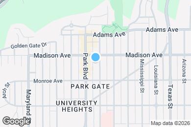 Map image of the property - 4568 Georgia St